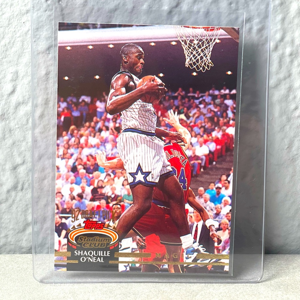 Shaquille O’Neal ~ Topps Stadium Club 1992-93 ~ Rookie Card ~ Orlando Magic